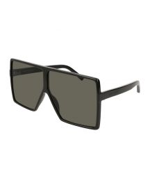 183 Betty Square Shield Sunglasses by Saint Laurent at Bloomingdales